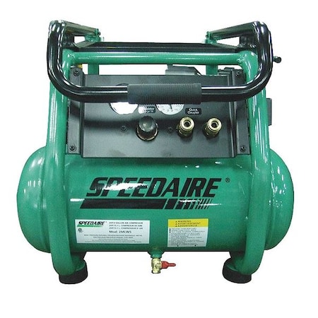 Portable Air Compressor, 4 gal, Hot Dog MPN:2MLW5