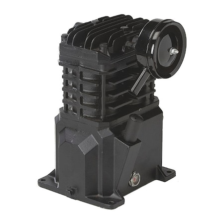 Air Compressor Pump, 1 1/2, 2, 1 hp, 1 Stage, 8.5 oz Oil Capacity, 2 Cylinder MPN:2WGX6