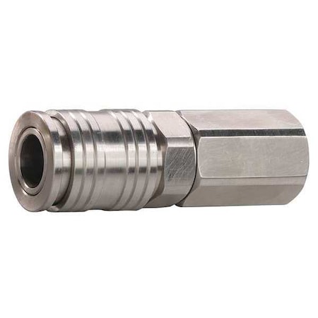 Coupler Body, (F)NPT, 1/4, 304 SS MPN:30E537