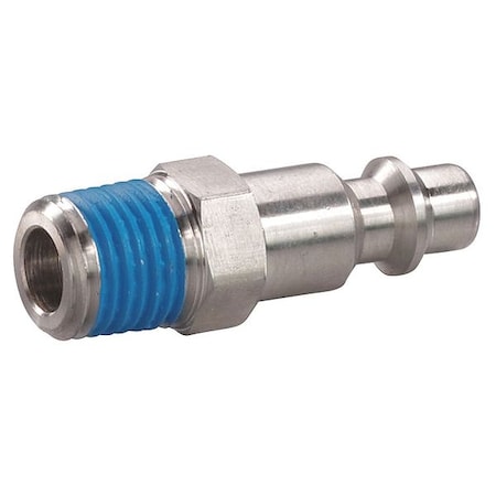Coupler Plug, (M)NPT, 3/8, 304 SS MPN:30E551