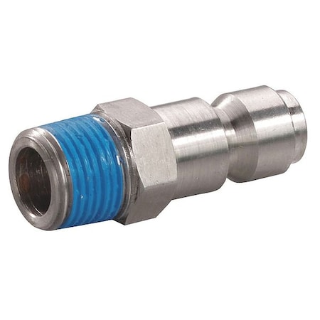 Coupler Plug, (M)NPT, 1/4, 304 SS MPN:30E567
