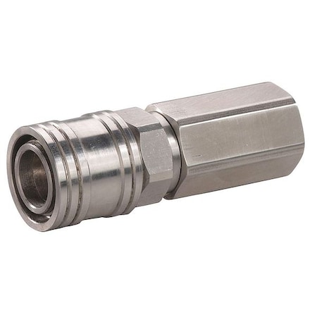 Coupler Body, (F)NPT, 1/4, 304 SS MPN:30E571