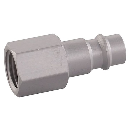 Coupler Plug, (F)NPT, 3/8, Aluminum MPN:30E616