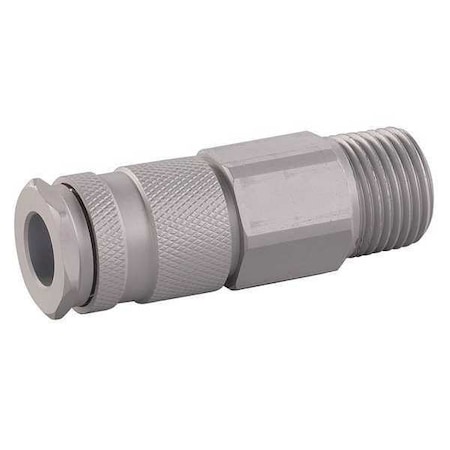 Coupler Body, (M)NPT, 1/4, Aluminum MPN:30E624