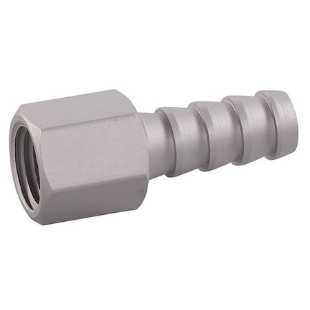 Hose Barb, 1/4 In Barb, 1/4 In FNPT, Alum MPN:30E642