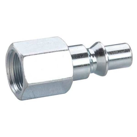 Coupler Plug, (F)NPT, 1/4, Aluminum MPN:30E654
