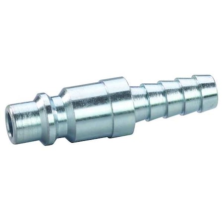 Coupler Plug, Hose Barb, 1/2, Steel MPN:30E672