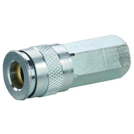 Coupler Body, (F)NPT, 1/4, Brass/Steel MPN:30E723