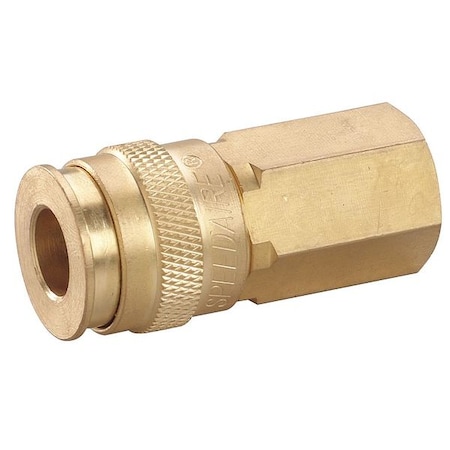 Coupler Body, (F)NPT, 1/4, Brass MPN:30E730