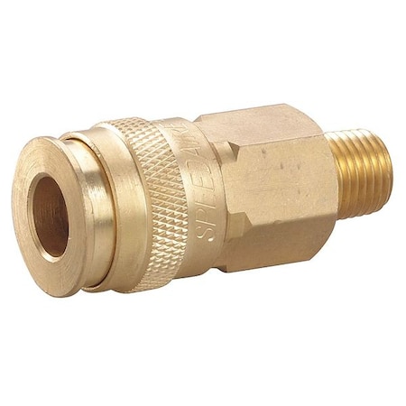 Coupler Body, (M)NPT, 1/4, Brass MPN:30E731