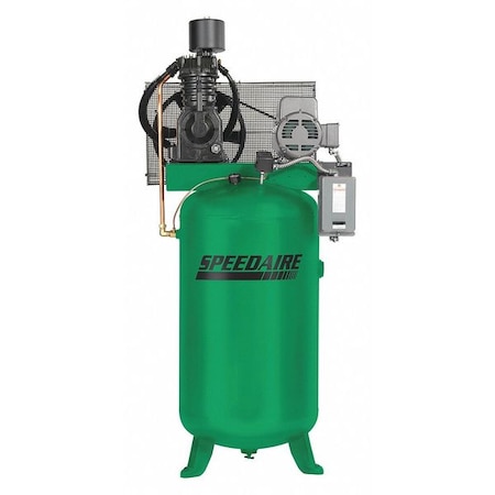 Elec. Air Compressor, 2 Stage, 7.5HP, 24CFM MPN:35WC48