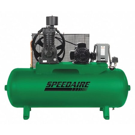 Elec. Air Compressor, 2 Stage, 7.5HP, 24CFM MPN:35WC49