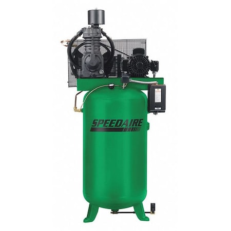 Elec. Air Compressor, 2 Stage, 7.5HP, 24CFM MPN:35WC51