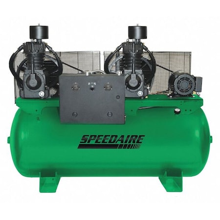 Elec. Air Compressor, Duplex, 7.5HP, 49CFM MPN:35WC62