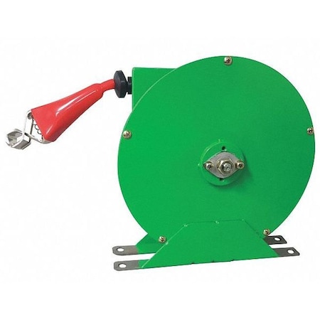 Cable Reel, 50 ft., Powder Coated, Green MPN:440G06