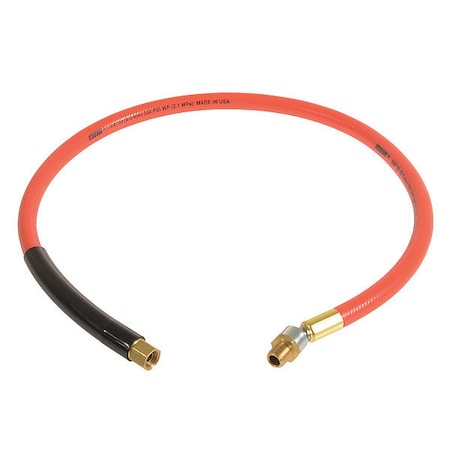 Snubber Hose, 300 psi, 2 ft L, Flexible TPE MPN:494R77