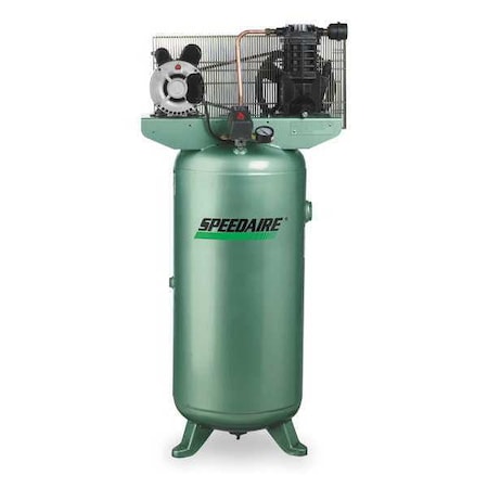 Electric Air Compressor, 2 hp, 1 Stage MPN:4B233