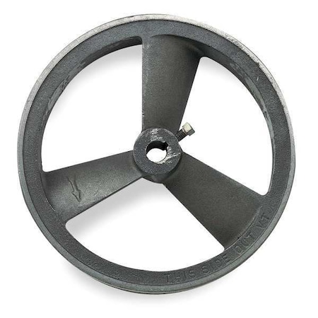 Air Compressor Flywheel, Cast Iron, 10