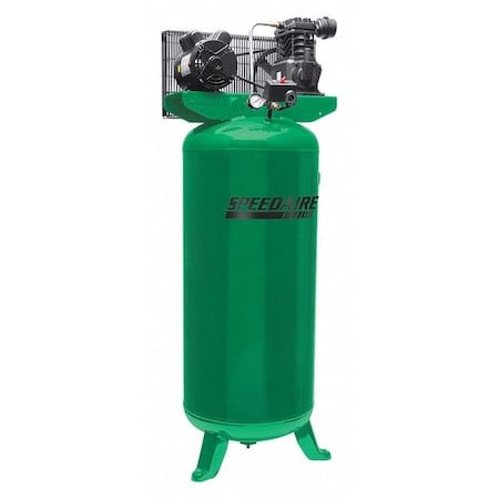 Electric Air Compressor, 3 hp, 1 Stage MPN:4ME96
