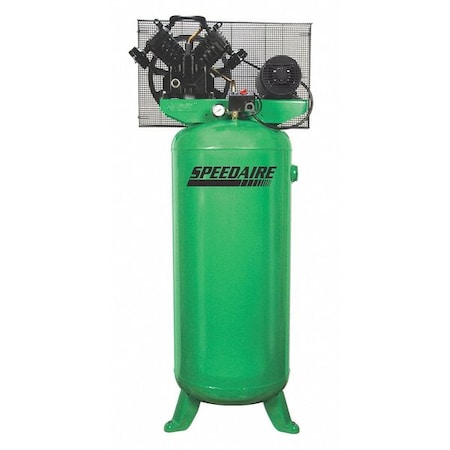 Electric Air Compressor, 5 hp, 1 Stage MPN:4ME98