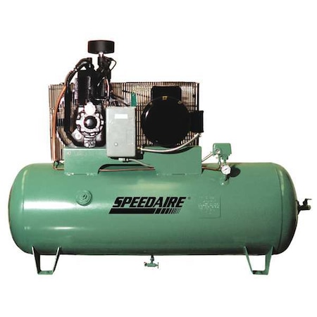 Electric Air Compressor, 2 Stage, 17.3 cfm MPN:4XA64