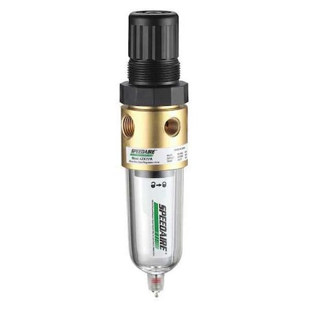 Filter/Regulator, 1/4in NPT w/Brass Body MPN:4ZK77