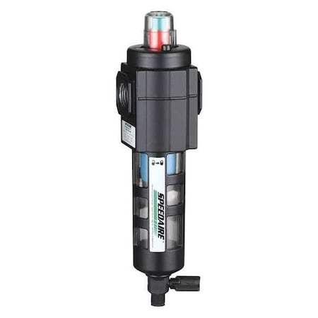 Coalescing Filter, 3/8 In. NPT, 150 psi, Overall Width: 1.97 in MPN:4ZL26