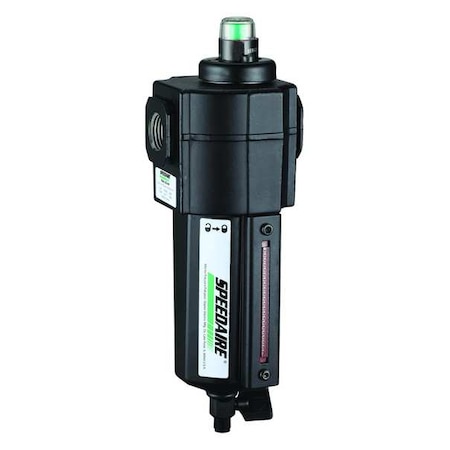 Pneumatic Oil Filter, 1/2 In. NPT, 35 cfm MPN:4ZL45