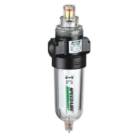 Air Line Lubricator, 1/4In, 14 cfm, 150 psi MPN:4ZL57