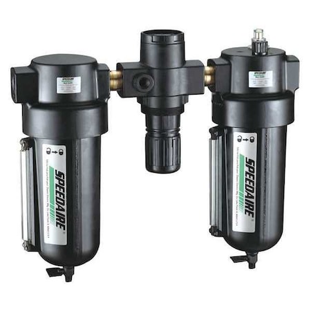 Filter/Regulator/Lubricator, 5 to 150 psi MPN:4ZL99