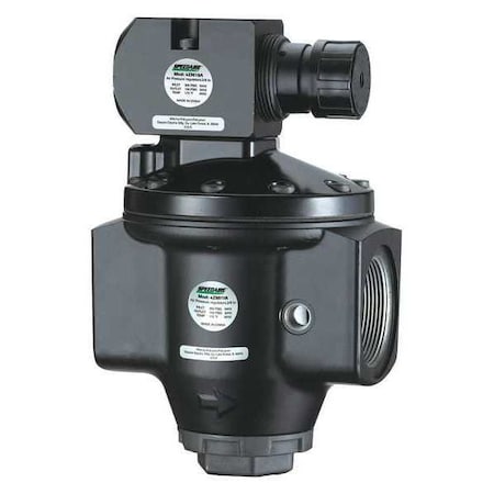 Air Regulator, 2 In NPT, 2, 000 cfm, 450 psi MPN:4ZM12