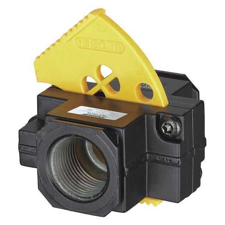 Valve, Lockout, 3/4 In MPN:4ZM29