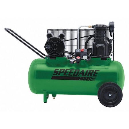 Portable Air Compressor, 15gal, Horizontal MPN:52YM09