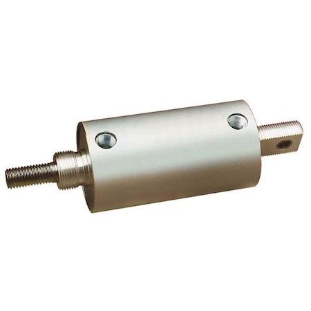 Air Cylinder, 2 in Bore, 3 in Stroke, Round Body Double Acting, Aluminum . MPN:5VNJ3