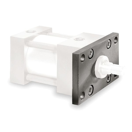 Steel Front/Rear Flange Mounting Kit, 4in MPN:6X480