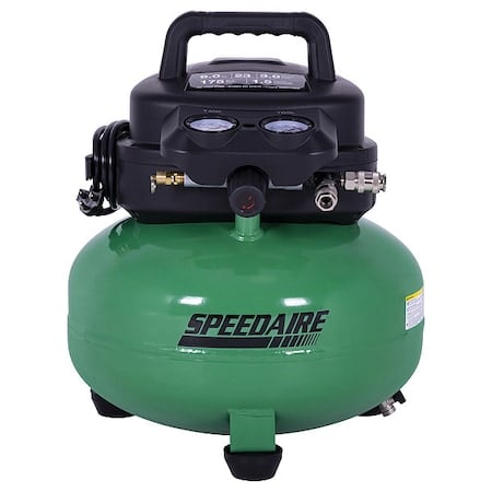 Portable Air Compressor, Oil Free, 120V AC MPN:810RA8