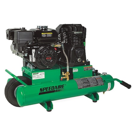 Portable Gas Air Compr, 1 Stage, 6 1/2 hp MPN:AC1-PH55-08G