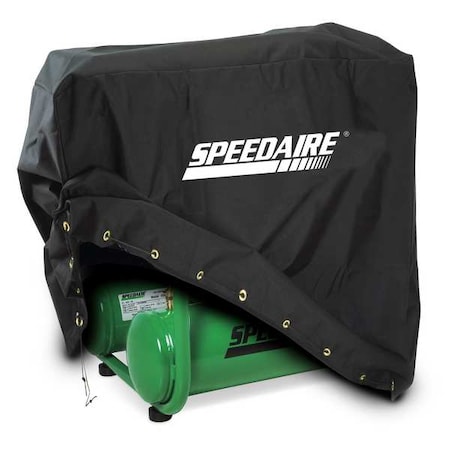 Air Compressor Cover, Black, 22.25