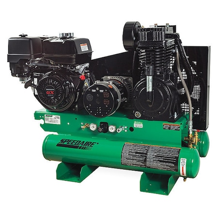 Stationary Air Compr/Generator, 2 Stage MPN:AG2-SH08-08G