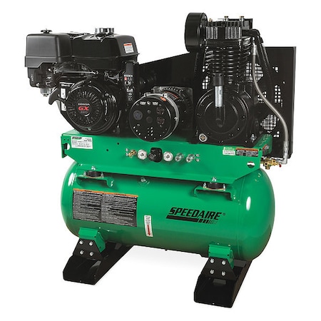 2-in-1 Air Compressor/Generator, 13hp, Gasoline, 30 gallon (AG2-SH13-30GE) MPN:AG2-SH13-30GE