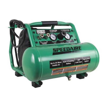 Portable Air Compressor, Oil Free, 1.70 HP MPN:AM1-HE15-03QG
