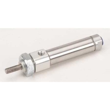 Round Body Cylinder, 7/16 in Bore, 3 in Stroke, Round Body Double Acting, Stainless Steel . MPN:NCDMB044-0300