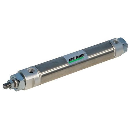 Round Body Cylinder, 7/8 in Bore, 7 in Stroke, Round Body Double Acting, Stainless Steel . MPN:NCDME088-0700