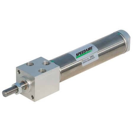 Round Body Cylinder, 3/4 in Bore, 7 in Stroke, Round Body Double Acting, Stainless Steel . MPN:NCDMR075-0700