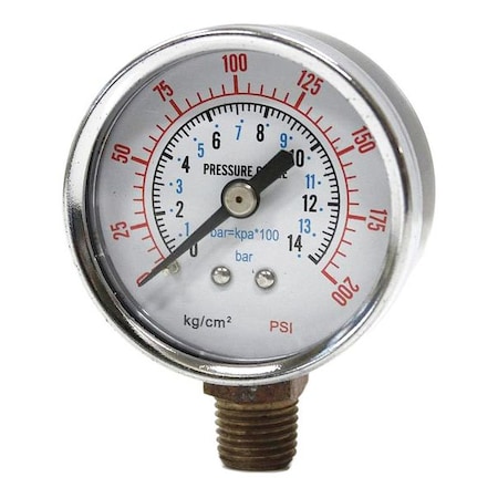 Pressure Gauge, Speedaire MPN:PN22N075G