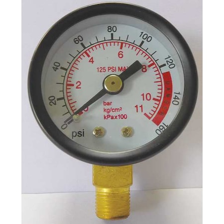 Pressure Gauge, Speedaire MPN:PN22N106G