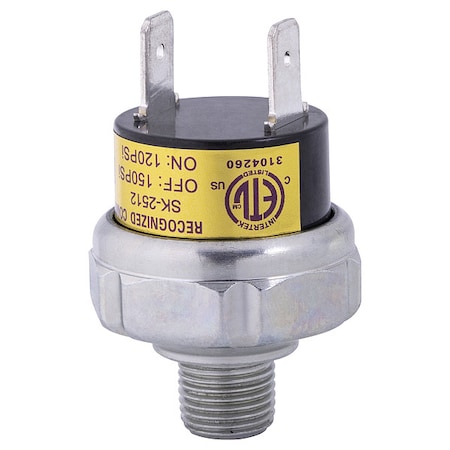 Pressure Switch, For SpeedAire MPN:D3005000164