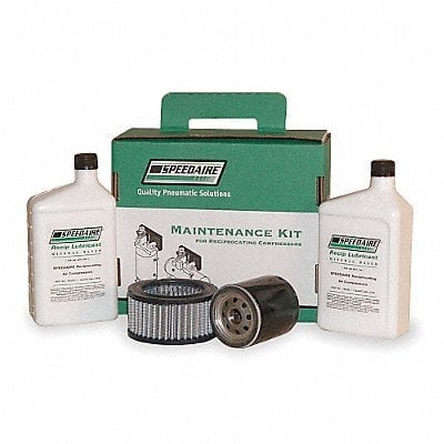 Air Compr Maint Kit 2 qt Oil Air Filter MPN:1WF49