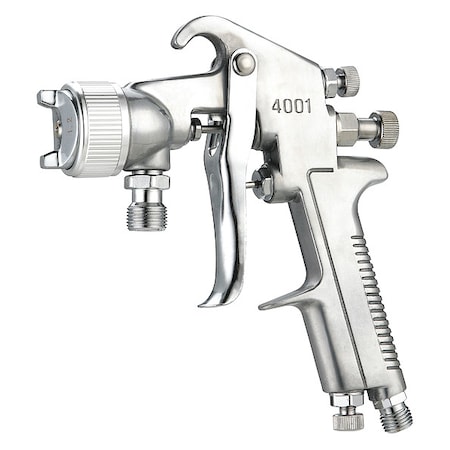 Conventional Spray Gun, 11 in, 1/4 in Air Inlet Size, Coatings/Paints MPN:48PX82