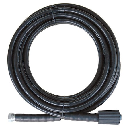 Pressure Washer Hose, 1/4, 25 ft, 2600 psi MPN:22KD97
